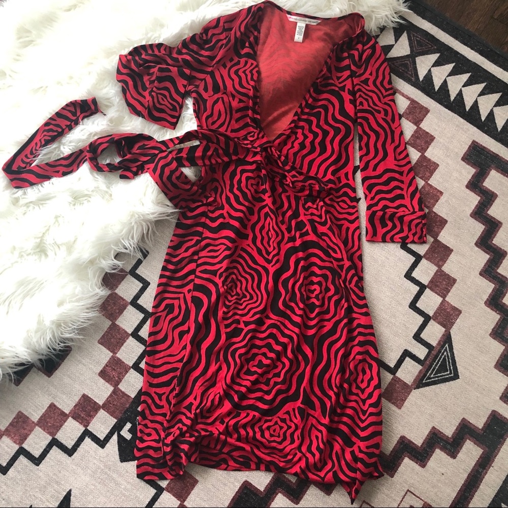 Vintage DVF wrap dress ❤️